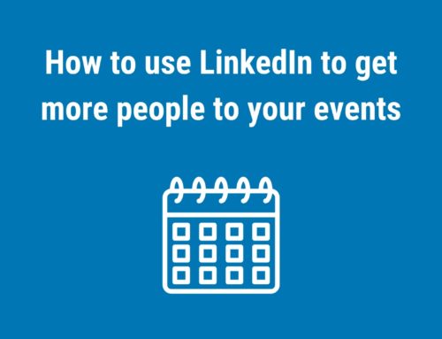 How to use LinkedIn to market events
